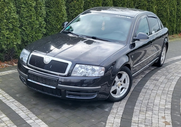 Skoda Superb cena 12900 przebieg: 225000, rok produkcji 2007 z Łęknica małe 232